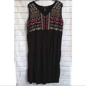 Design History black 1X dress